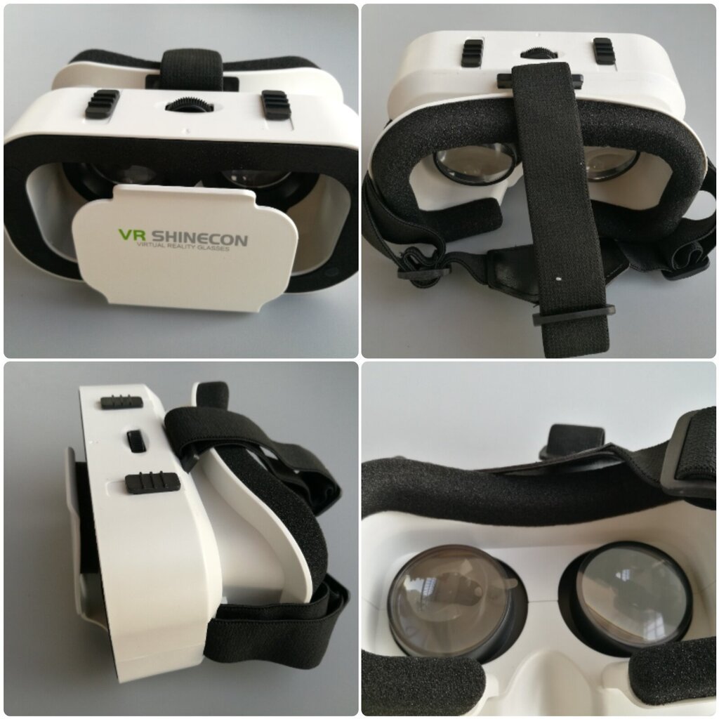 G05A/G05PRO Älypuhelin Cinema 3D-lasit Virtual Reality Silmälinssi Puettava pelikypärä VR Glassesg05pro-musta hinta ja tiedot | VR-lasit | hobbyhall.fi