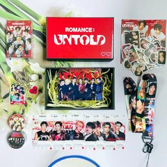 Kpop HEESEUNG VIVI JAKE JUNGWEON Lahjarasia-albumi ROMANCE UNTOLD Lomo-kortit Tarrat Teippi Akryylijalusta yhdistelmäsarjat hinta ja tiedot | Kirjekuoret ja postikortit | hobbyhall.fi