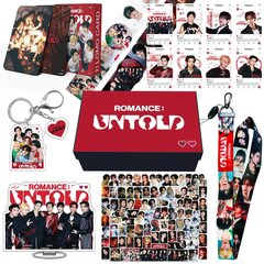 Kpop HEESEUNG VIVI JAKE JUNGWEON Lahjarasia-albumi ROMANCE UNTOLD Lomo-kortit Tarrat Teippi Akryylijalusta yhdistelmäsarjat hinta ja tiedot | Kirjekuoret ja postikortit | hobbyhall.fi