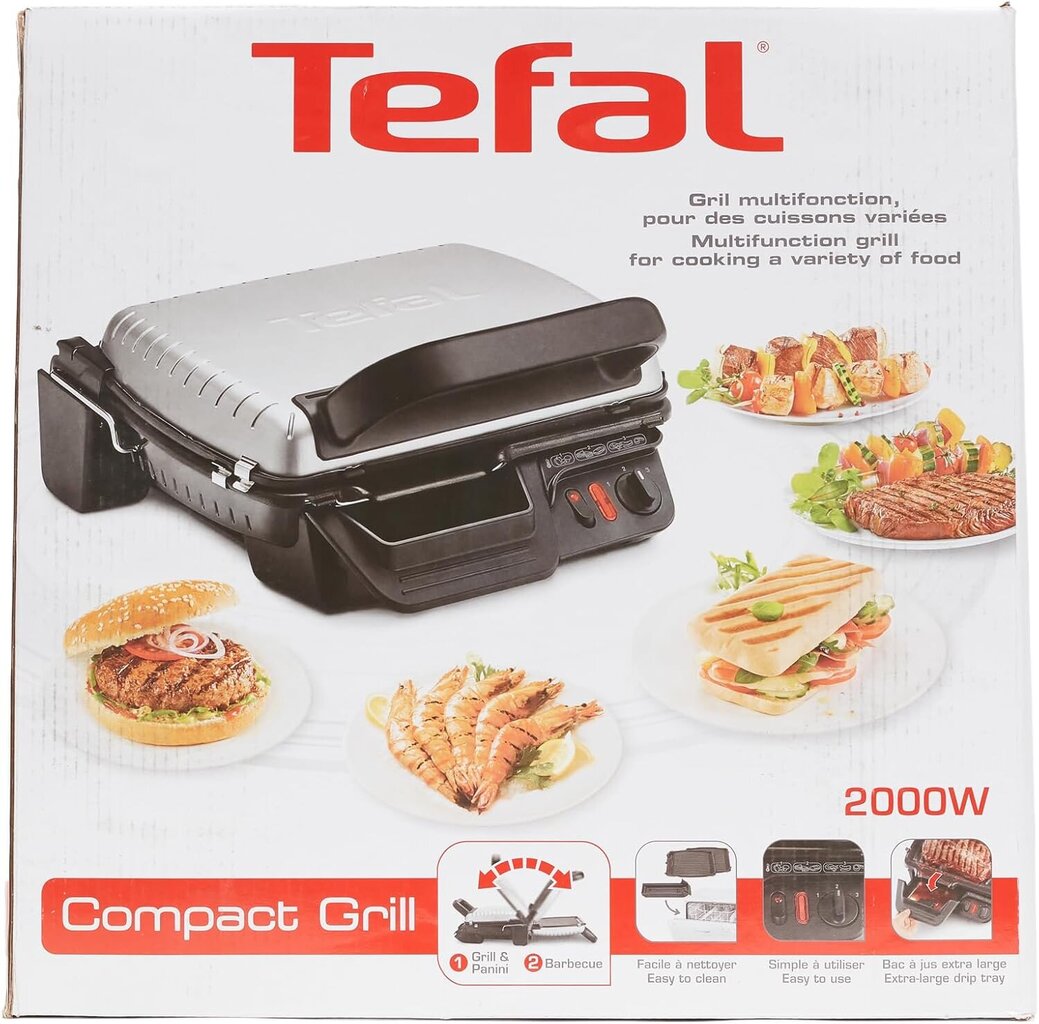 TEFAL GC3050 Sähkögrilli hinta ja tiedot | Grillit | hobbyhall.fi