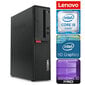 LENOVO M910S SFF i5-6500 8GB 256SSD M.2 NVME DVD WIN10Pro hinta ja tiedot | Pöytätietokoneet | hobbyhall.fi