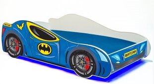 Lasten sänky ADRK Batcar, 80x160 cm hinta ja tiedot | Lastensängyt | hobbyhall.fi