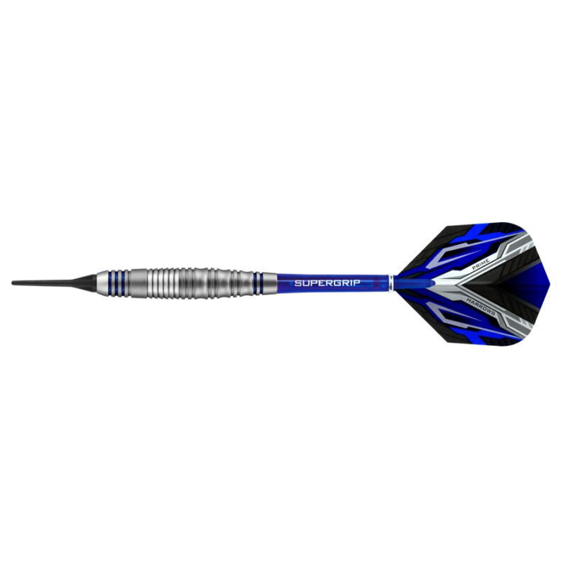 Darts Harrows Vespa Brass Softip, 3 kpl, musta, sininen hinta ja tiedot | Darts | hobbyhall.fi