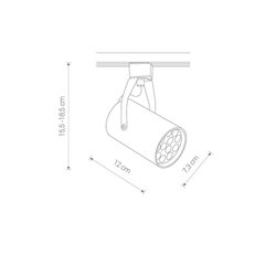 Korostusvalaisin Nowodvorski PROFILE STORE PRO LED 12W 8321 hinta ja tiedot | Kattovalaisimet | hobbyhall.fi