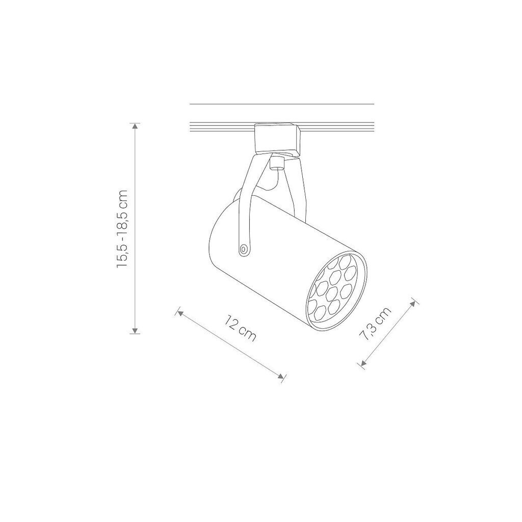 Korostusvalaisin Nowodvorski PROFILE STORE PRO LED 12W 8321 hinta ja tiedot | Kattovalaisimet | hobbyhall.fi