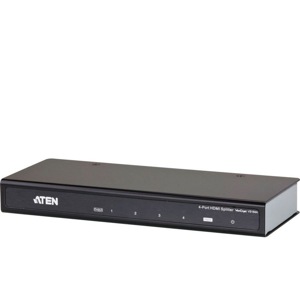 Aten 4-porttinen 4K HDMI-jakaja hinta ja tiedot | Adapterit | hobbyhall.fi