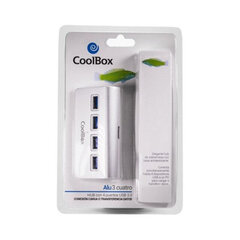 CoolBox COO-HU4ALU3 hinta ja tiedot | Adapterit | hobbyhall.fi