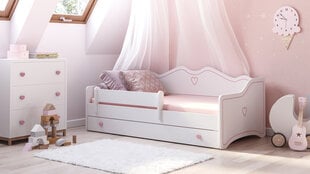 Lastensänky ADRK Furniture Emka X2, 80x160 cm, valkoinen hinta ja tiedot | ADRK Furniture Huonekalut ja sisustus | hobbyhall.fi