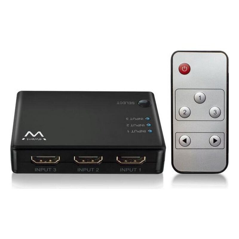 AV-sovitin/muunnin Ewent EW3730 HDMI 4K hinta ja tiedot | Adapterit | hobbyhall.fi