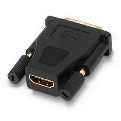 Sovitin Nanokaapeli DVI-D - HDMI 10.15.0700, musta hinta ja tiedot | Adapterit | hobbyhall.fi