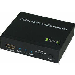 Äänenmuunnin Techly HDMI 2K4K audio HDMI/TOSLINK/AUDIO stereo L/R hinta ja tiedot | Adapterit | hobbyhall.fi