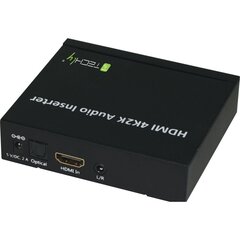 Äänenmuunnin Techly HDMI 2K4K audio HDMI/TOSLINK/AUDIO stereo L/R hinta ja tiedot | Adapterit | hobbyhall.fi