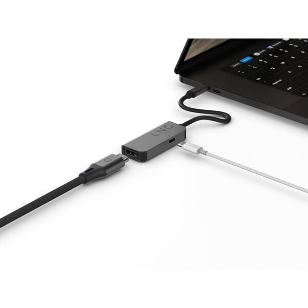 linq LQ47999 2-in-1 USB-C Multi-Port Hub hinta ja tiedot | Adapterit | hobbyhall.fi