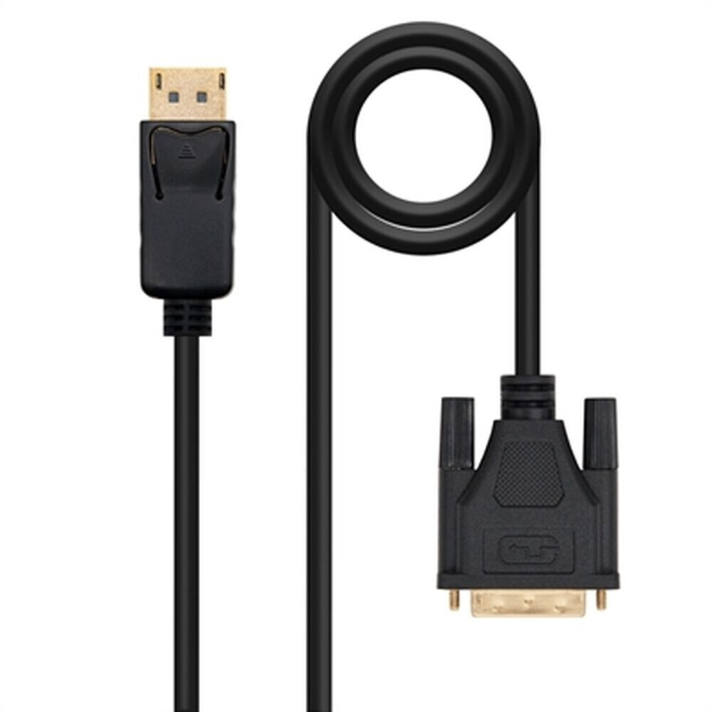 DisplayPort DVI -sovitin Nanocable 10.15.4501, 1 m hinta ja tiedot | Adapterit | hobbyhall.fi