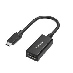 USB C-HDMI-sovitin Hama 00300087 hinta ja tiedot | Adapterit | hobbyhall.fi