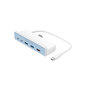 USB-keskitin Hyper HD34A6 USB 3.2 hinta ja tiedot | Adapterit | hobbyhall.fi