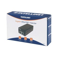 Virtalähde Intellinet Ultra PoE+ 60W 1x Gigabit RJ45 802.3B hinta ja tiedot | Adapterit | hobbyhall.fi