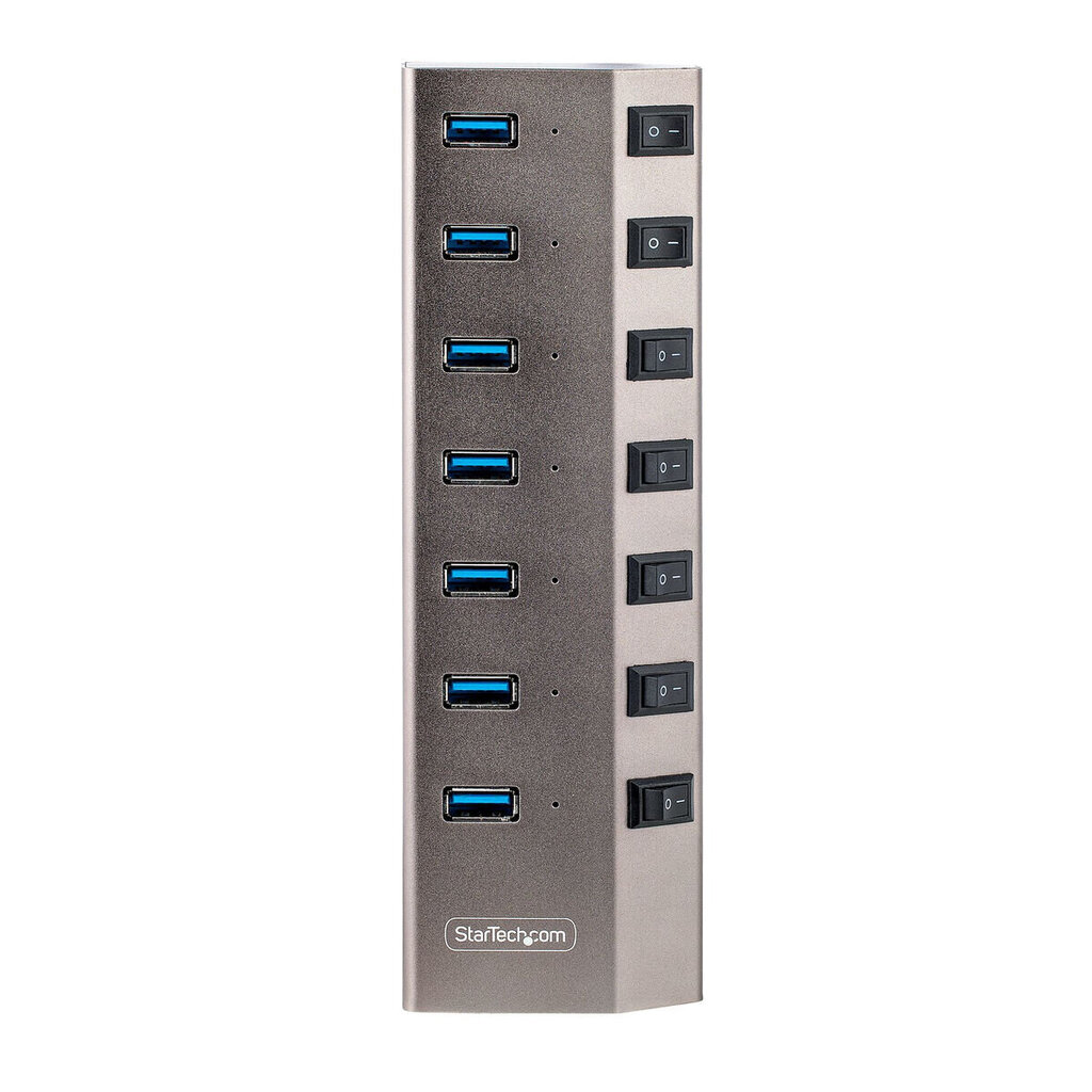 Startech 5G7AIBS-USB-HUB-EU hinta ja tiedot | Adapterit | hobbyhall.fi