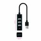 USB-keskitin NANOCABLE AAOAUS0188 hinta ja tiedot | Adapterit | hobbyhall.fi