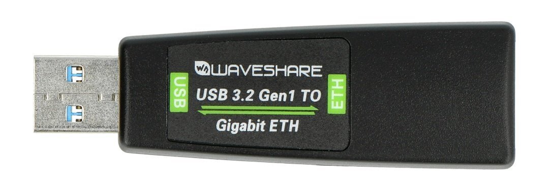 USB 3.2 - Ethernet Gigabit Waveshare 20162 hinta ja tiedot | Adapterit | hobbyhall.fi