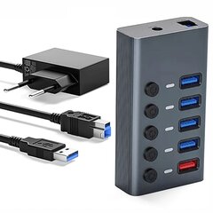 Adapteri Reagle 5 in 1 USB 3.1 hinta ja tiedot | Adapterit | hobbyhall.fi