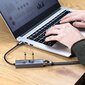 Adapteri Reagle USB-C LAN Ethernet RJ-45 USB 3.2 Gen 1 hinta ja tiedot | Adapterit | hobbyhall.fi