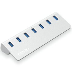 USB 3.2 Hub Active 10 Gbps virtalähteen jakaja hinta ja tiedot | Reagle Tietokoneet ja pelaaminen | hobbyhall.fi