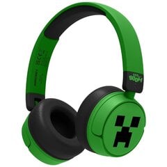 OTL - Minecraft Green Wireless Headphones hinta ja tiedot | Kuulokkeet | hobbyhall.fi