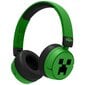 OTL - Minecraft Green Wireless Headphones hinta ja tiedot | Kuulokkeet | hobbyhall.fi