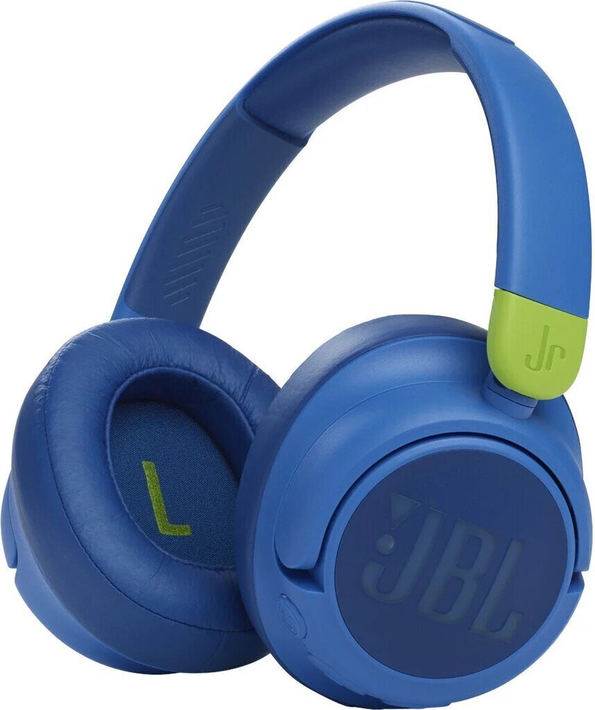 JBL JR 460NC noise canceling for Children - Blue hinta ja tiedot | Kuulokkeet | hobbyhall.fi