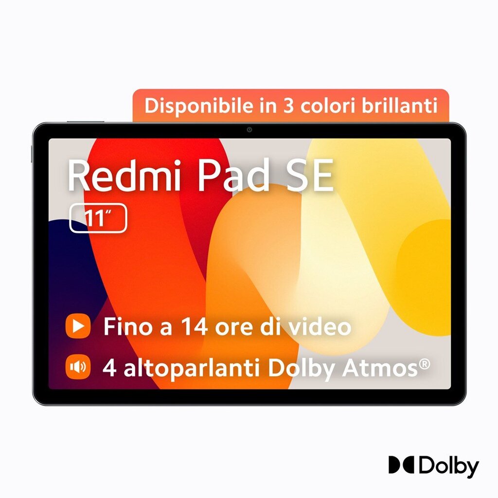 Xiaomi Redmi Pad SE hinta ja tiedot | Tabletit | hobbyhall.fi