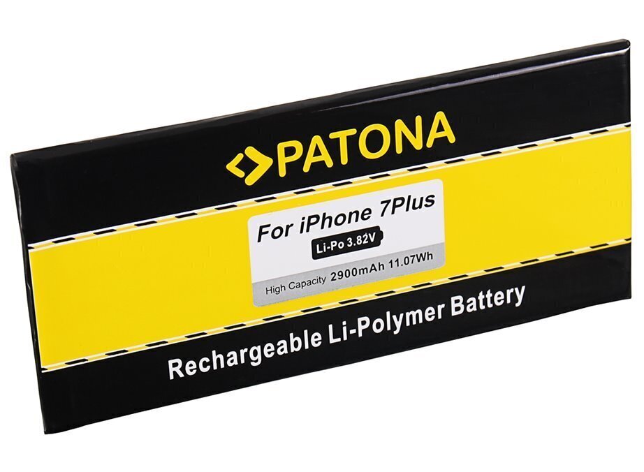 PATONA akku matkapuhelimeen iPhone 7 PLUS, 2900mAh 3,82V Li-Pol + nařadí hinta ja tiedot | Puhelimen akut | hobbyhall.fi