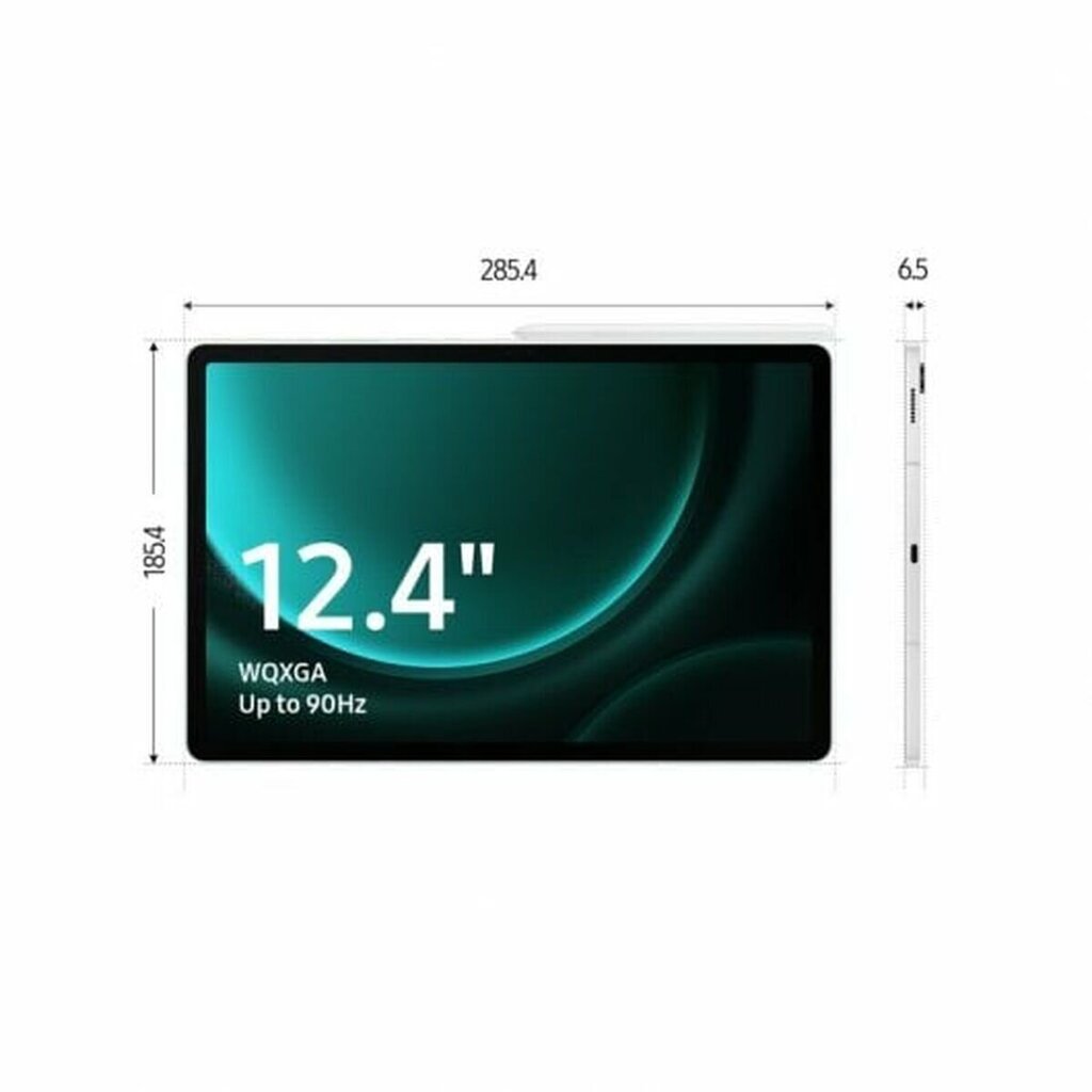 Samsung Galaxy Tab S9 FE+ 128 Gt harmaa hinta ja tiedot | Tabletit | hobbyhall.fi