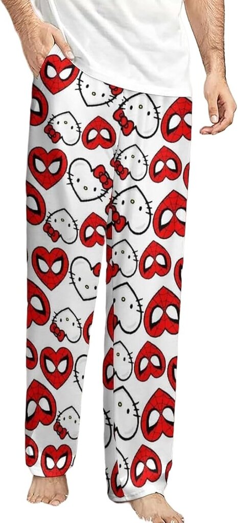 Pyjamahousut Hello Kitty ja Spiderman hinta ja tiedot | Yöasut ja pyjamat | hobbyhall.fi