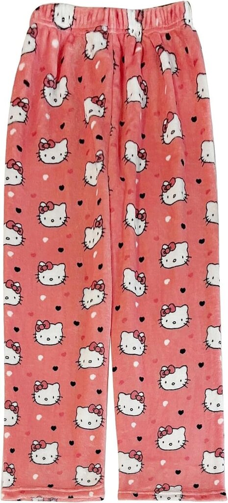 Naisten flanellipyjamahousut Hello Kitty hinta ja tiedot | Yöasut ja pyjamat | hobbyhall.fi