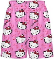 Pyjamashortsit, Hello Kitty, pinkki hinta ja tiedot | Yöasut ja pyjamat | hobbyhall.fi