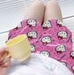 Pyjamashortsit, Hello Kitty, pinkki hinta ja tiedot | Yöasut ja pyjamat | hobbyhall.fi