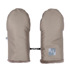 Vaunujen hanskat Nordbaby Hufs, Beige hinta ja tiedot | Vaunujen tarvikkeet | hobbyhall.fi