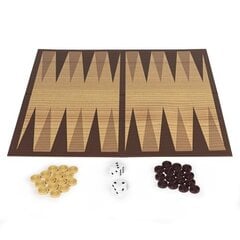 Pöytäpeli Cardinal Games Backgammon, 6033309 hinta ja tiedot | Lautapelit ja älypelit | hobbyhall.fi