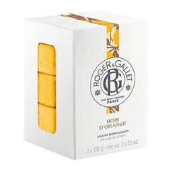 Vartalosaippuat Roger &amp; Gallet Bois D'Orange, 3x100 g hinta ja tiedot | Saippuat | hobbyhall.fi