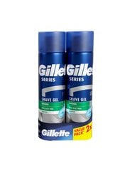 Rauhoittava partageeli Gillette Soothing, 400 ml hinta ja tiedot | Parranajo ja karvanpoisto | hobbyhall.fi