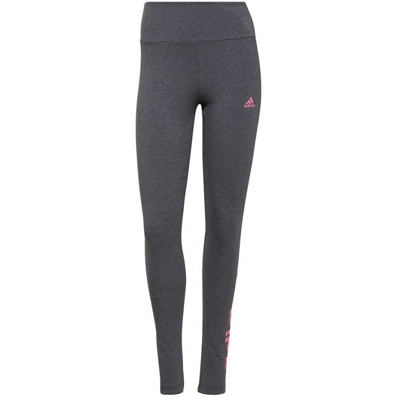 Adidas naisten urheiluleggingsit Essentials H07783, harmaa hinta ja tiedot | Naisten urheiluvaatteet | hobbyhall.fi