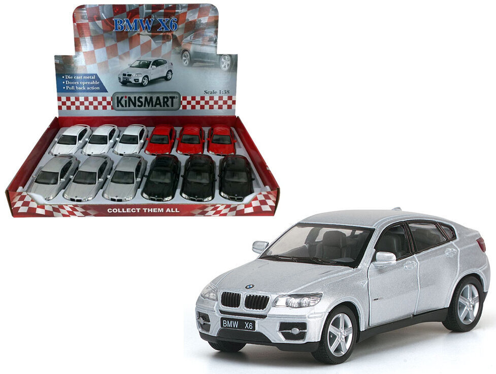 Bmw X6 Malli 1:38 hinta ja tiedot | Pienoismallit | hobbyhall.fi