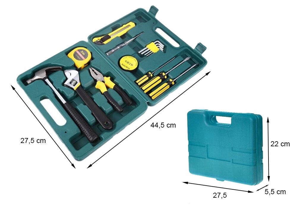 Sarja erilaisia ​​työkaluja, 16 kpl hinta ja tiedot | Käsityökalut | hobbyhall.fi