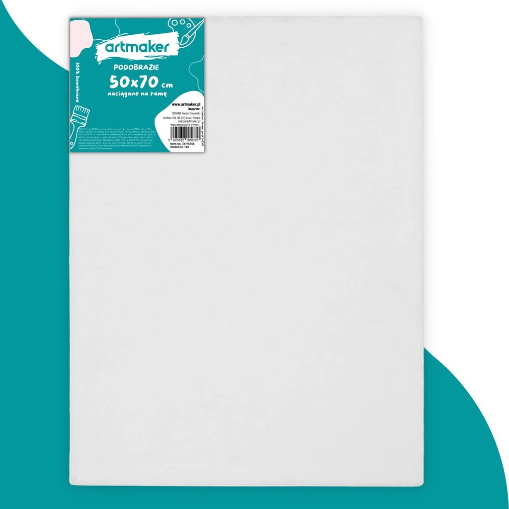 maalauskangas blesham canvas 50x70 3 kpl. hinta ja tiedot | Taide- ja askartelutarvikkeet | hobbyhall.fi