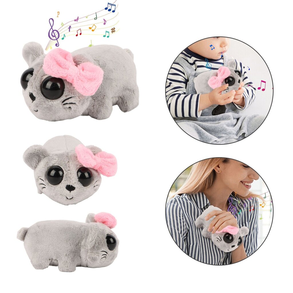 Pehmolelu musiikilla, hamsteri hinta ja tiedot | Pehmolelut | hobbyhall.fi