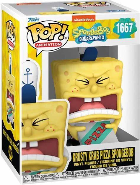 Funko Pop! SpongeBob Squarepants - Krusty Krab Pizza SB #1667 hinta ja tiedot | Pelien oheistuotteet | hobbyhall.fi