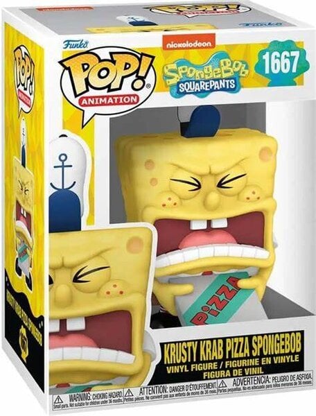 Funko Pop! SpongeBob Squarepants - Krusty Krab Pizza SB #1667