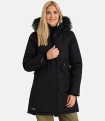 Huppa naisten parka 200g Vivian 12498020*50009, musta 4741632250819 hinta ja tiedot | Naisten ulkoilutakit | hobbyhall.fi