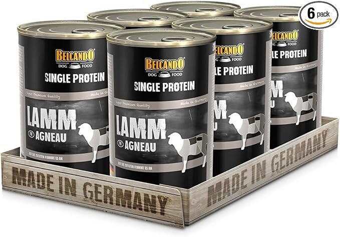 Belcando Single Protein lampaan kanssa, 6x400 g hinta ja tiedot | Koiran märkäruoka | hobbyhall.fi